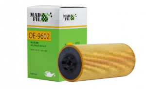 Фильтр масляный MAD FIL OE-9602 HU 12 110 X, 0 21 185 680