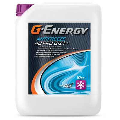 G-Energy Antifreeze 40 Pro G12++ 10KG AF_16-01-2024