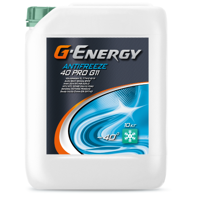 G-Energy Antifreeze 40 Pro G11 10KG AF_face_09-10-2024