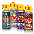 Аэрозольные смазки, очистители, спецсоставы